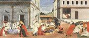 Sandro Botticelli Three miracles of St Zanobius reviving the dead (mk36) oil painting picture wholesale